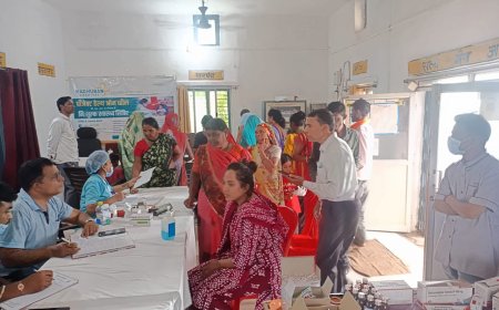 ट्राइडेंट ग्रुप द्वारा खांडाबड़ में निःशुल्क स्वास्थ्य शिविर संपन्न, 66 लाभार्थीयो ने स्वास्थ्य जांच और परामर्श की सेवाओं का लाभ उठाया