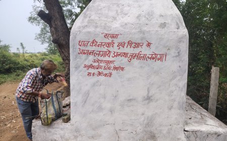 Narmadapuram: डीएम के निर्देश पर वॉल पेंटिंग और दीवार लेखन के माध्यम से नरवाई प्रबंधन के लिए चलाया जा रहा जागरूकता अभियान