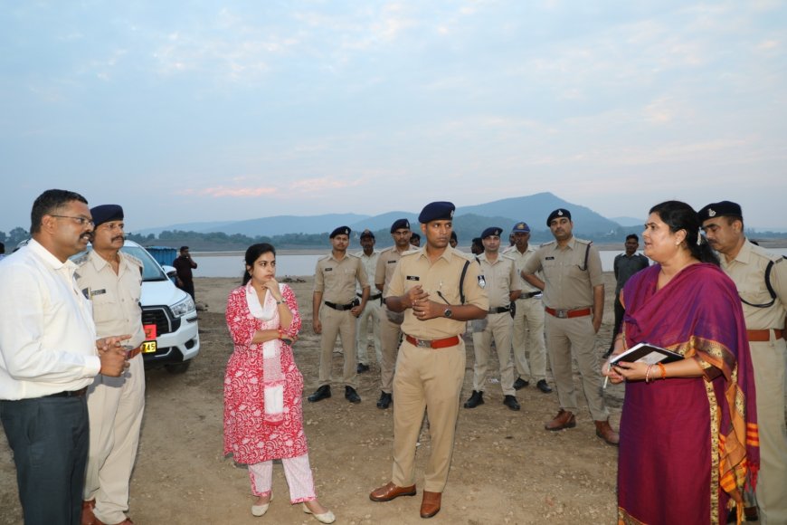 Narmadapuram: नर्मदा-तवा के संगम पर बांद्राभान मेला 3 नवंबर से,डीएम-एसपी ने  तैयारियों का किया निरीक्षण