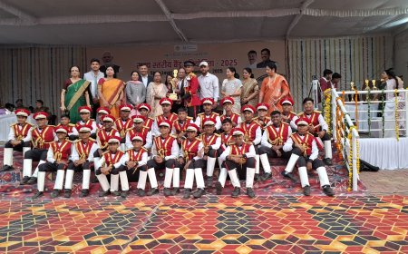 राज्य स्तरीय बैंड प्रतियोगिता में नर्मदापुरम के स्प्रिगडेल सीनियर सेकेंड्री स्कूल ने लहराया परचम, छात्र-छात्राओं की दोनो टीमो ने प्रथम स्थान हासिल किया