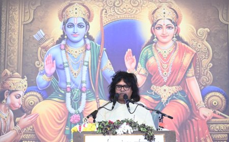 “गाय और किसान धरती की रीढ़, गौ सेवा के लिए ही हुआ मेरा जन्म” — श्री राम कथा के चौथे दिवस आचार्य कौशिक महाराज